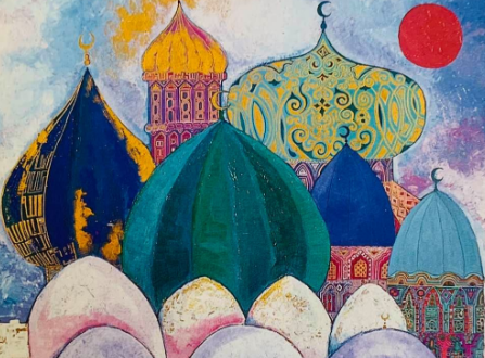 Painting of Taj Mahal